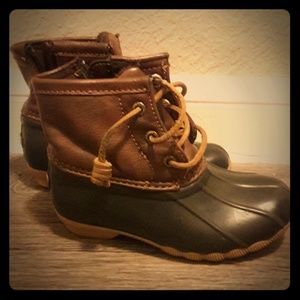 Sperry toddler saltwater boots